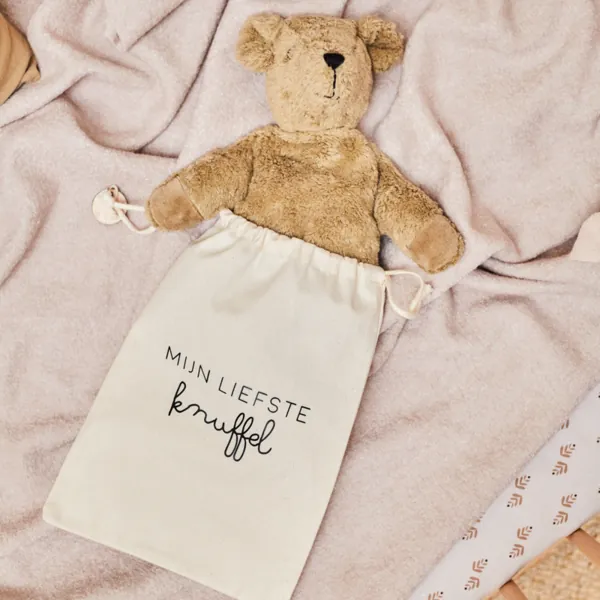 Bewaarzakje lievelingsknuffel | Lief Moment