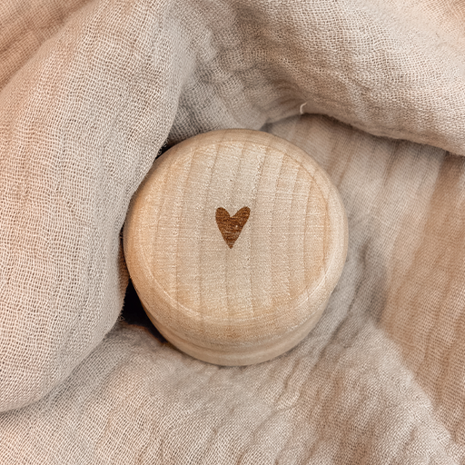 B-keuze houten bewaardoosje | Lief Moment