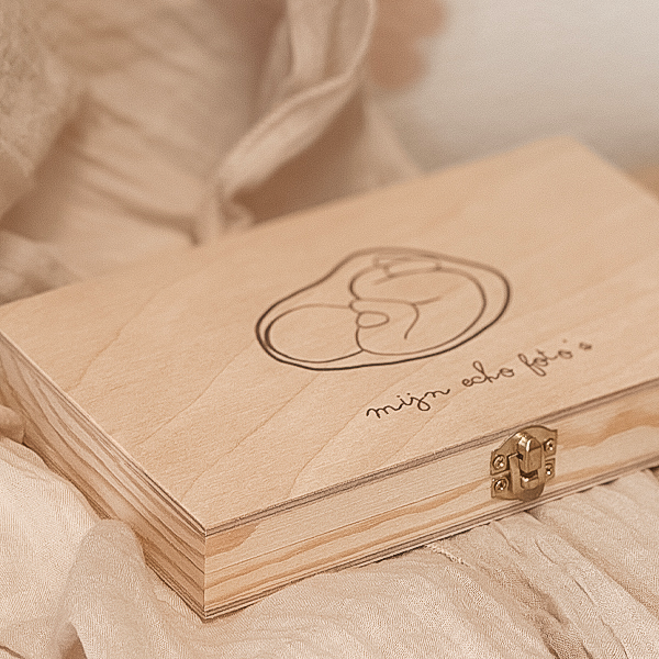 Houten echodoosje | Echofoto's bewaren | Lief Moment